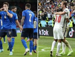 Head to Head Italia vs Inggris, Italia Lebih Berpeluang Juara