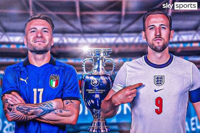 Prediksi Skor Italia vs Inggris Final EURO 2020