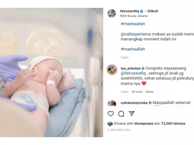 King Zhafi Zayyan Slofa, Nama Anak Ketiga Fairuz A. Rafiq