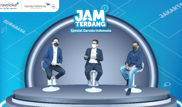 Manjakan Pelanggan, Traveloka dan Garuda Hadirkan #JamTerbangGaruda