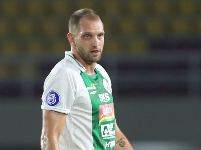 PSS Sleman Umumkan Pencoretan Striker asal Serbia lewat Instagram