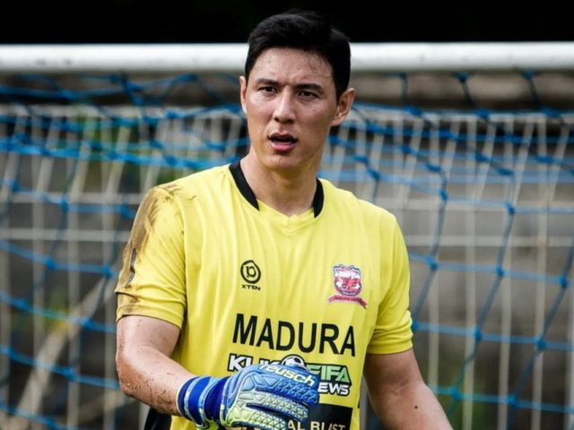 Kiper dari Korea Selatan sudah Bergabung dengan Madura United di Bali