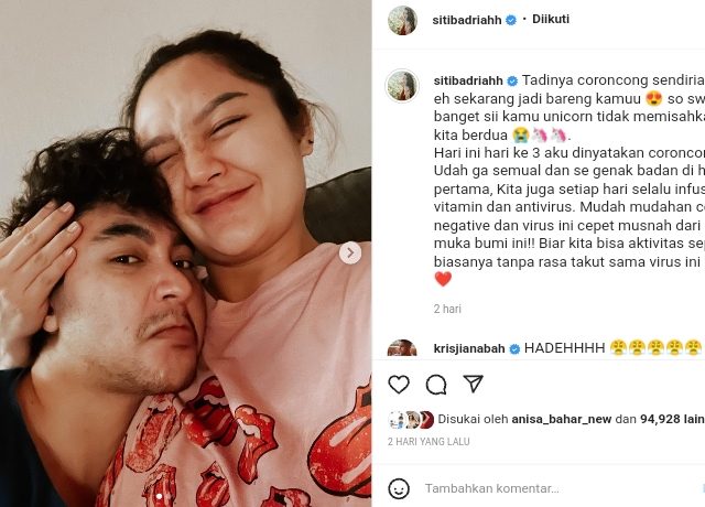 Siti Badriah Kena Covid saat Hamil Tua, Buah Hatinya Tak Ada Masalah