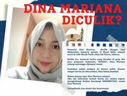 Dina Mariana Dikabarkan Hilang Diculik, Suami Bilang Sudah Ditemukan