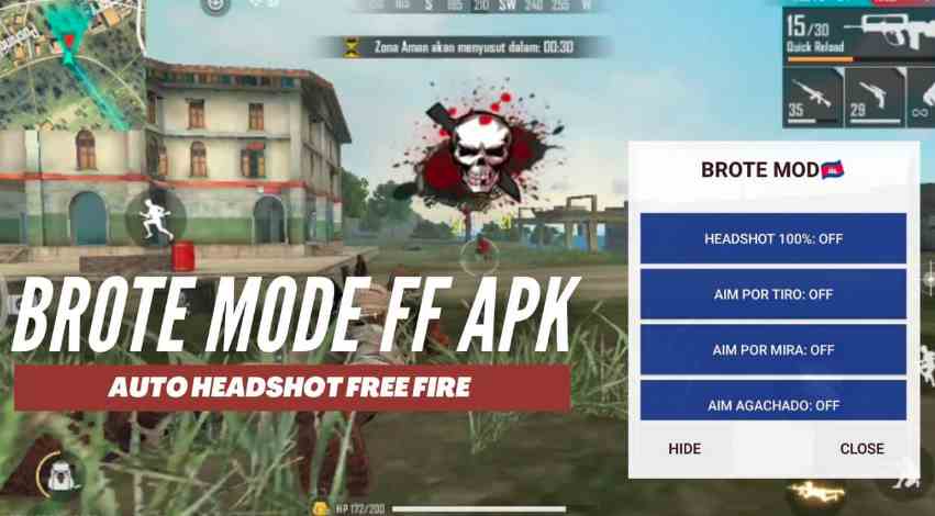 Download FF Brote Mod Apk Diamond VIP  BabatPost.com