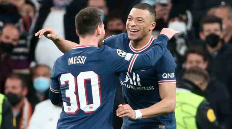 Lionel Messi dan Mbappe