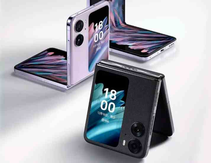 Ponsel Lipat Find N2 Flip Oppo