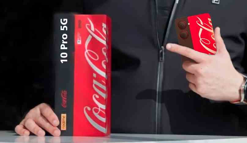 Realme 10 Pro 5G Edisi Coca-Cola