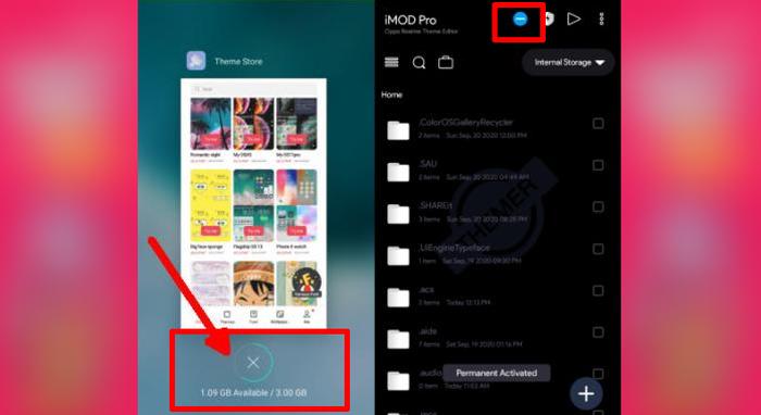 Cara Tema Trial 5 Menit Jadi Permanen Oppo via iMod Pro