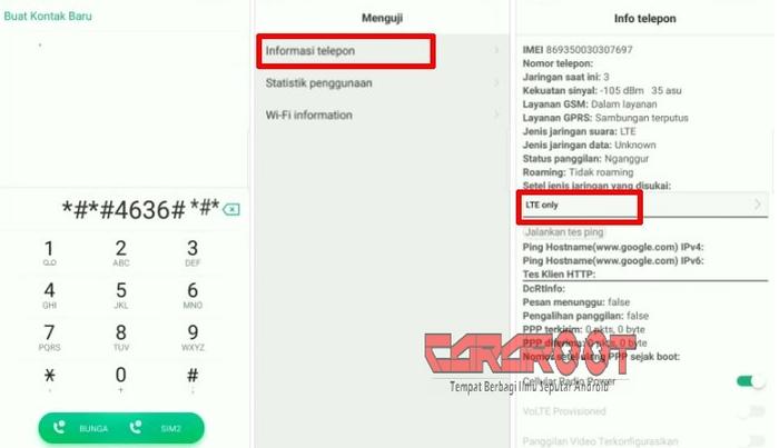 Cara Mengunci 4G Hp Oppo Lewat Kode