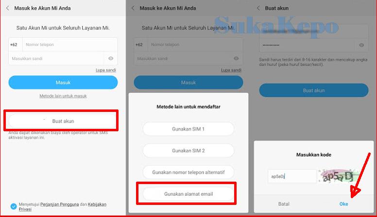 Cara Membuat Mi Akun