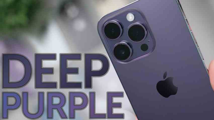 iPhone 14 Pro Warna Deep Purple