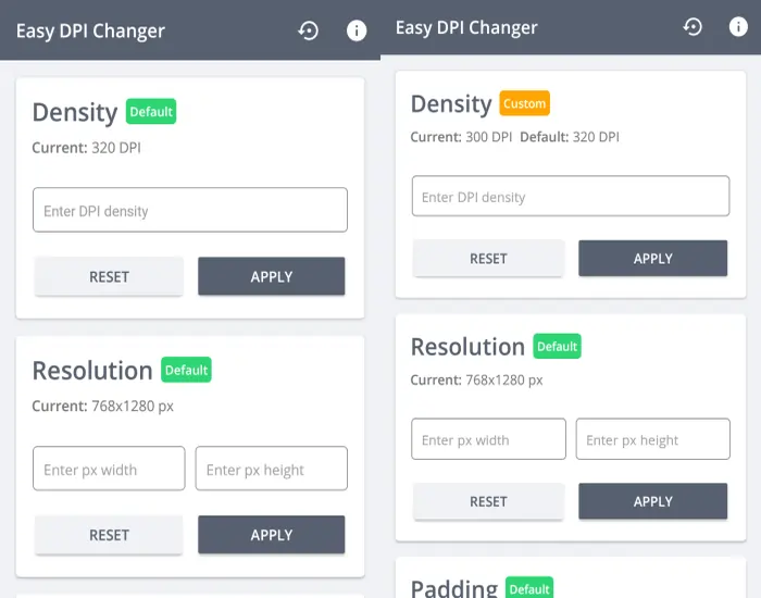 Aplikasi Easy DPI Changer