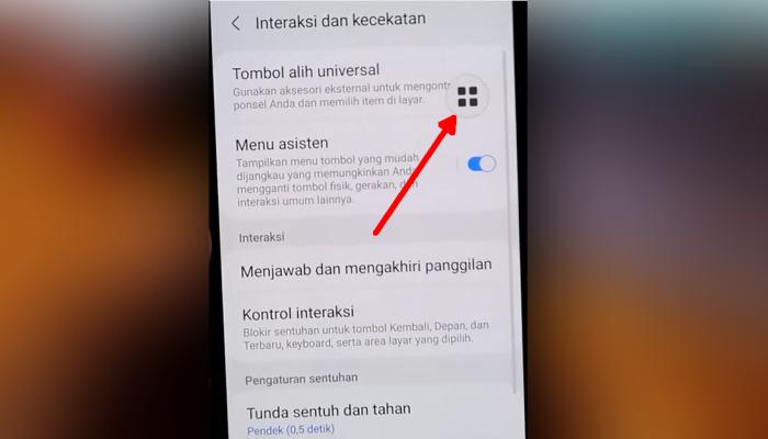 Cara Screenshot Samsung Lewat Menu Asisten