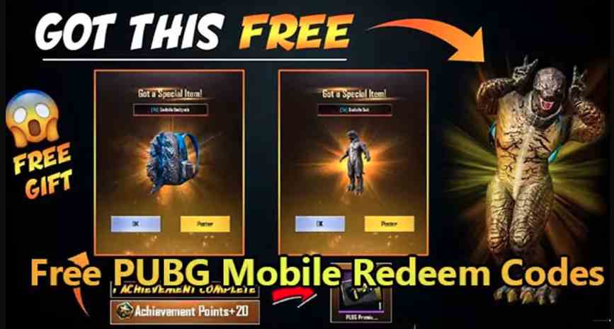 pubg mobile redeem