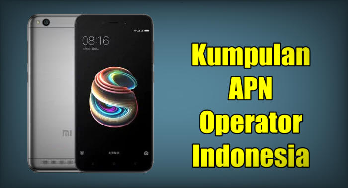 Kumpulan APN Seluruh Operator Seluler