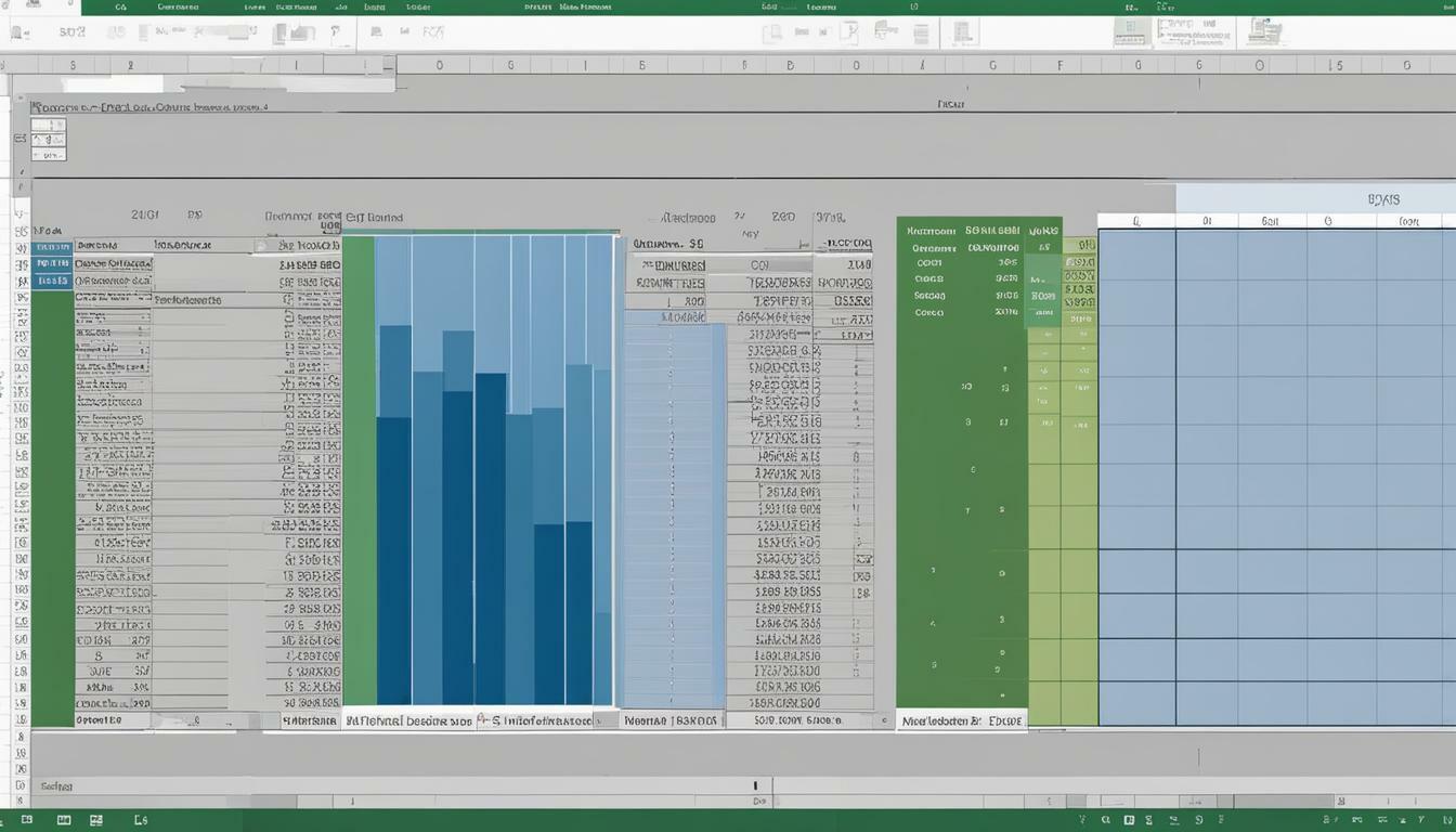 cara agar kolom excel tidak bergerak