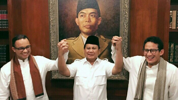 Anies - Sandi Akan Temui Ketum Gerindra Prabowo di Hambalang