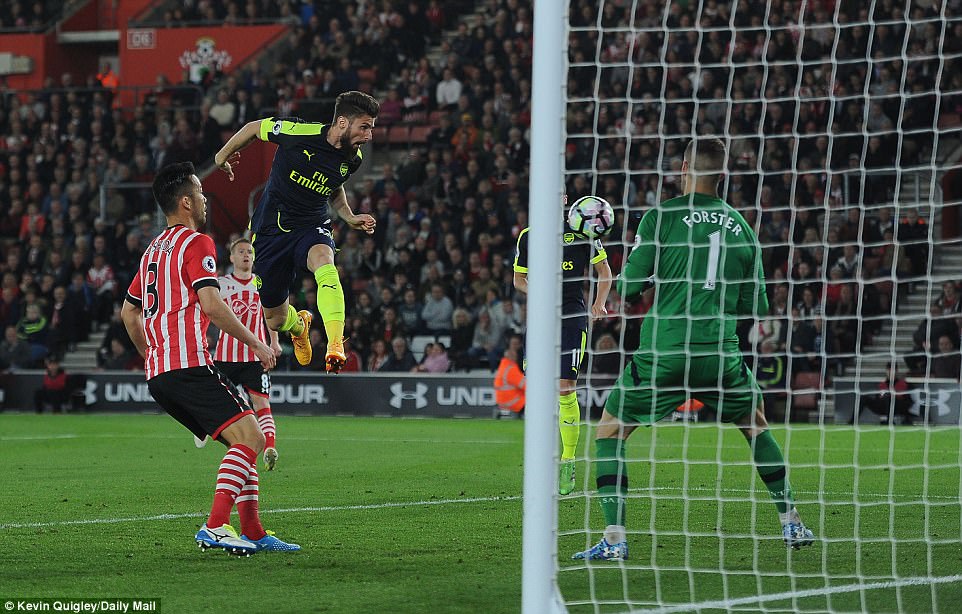 Arsenal Bungkam Southampton 2-0