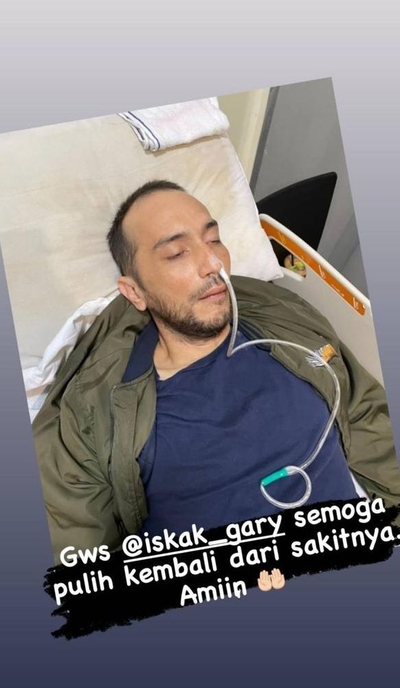 Foto Gary Iskak Idap Kanker Hati