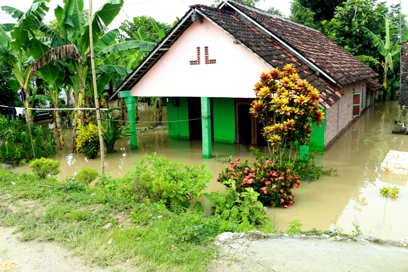 Banjir di Desa pencol 