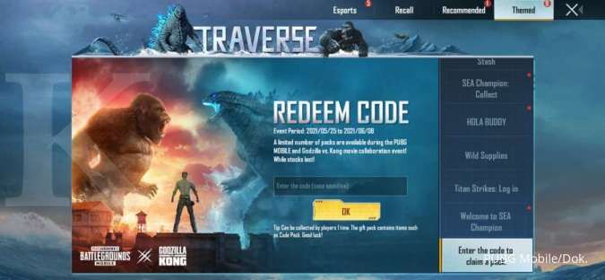 Kode Redeem Pubg Mobile Juni