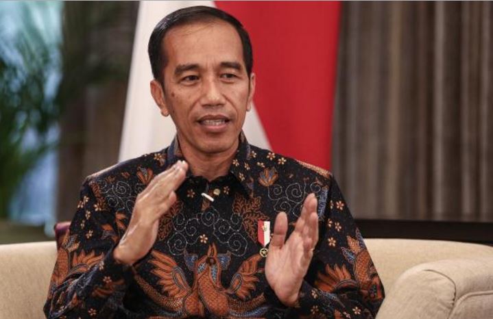 Topi Presiden Jokowi mirip Wig