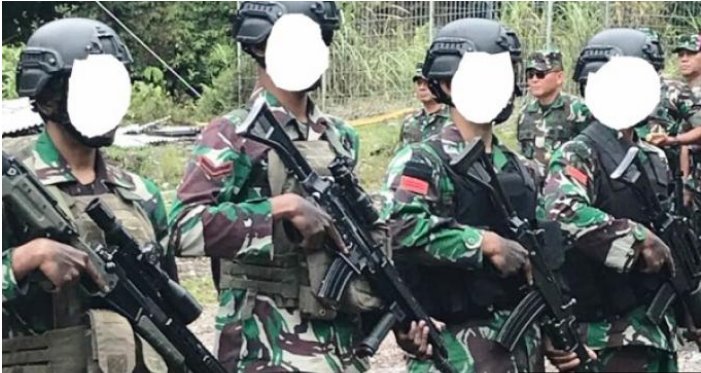 TNI naik pangakt papua