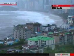 Tsunami hancurkan kota Busan