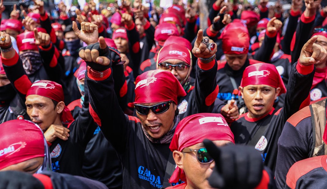 demo upah jakarta