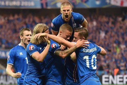 Hasil Islandia vs Inggris