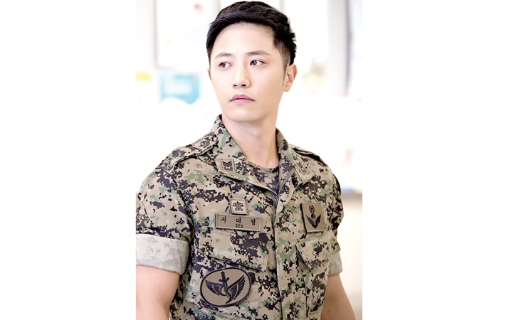 Jin Goo tampil di Dahsyat