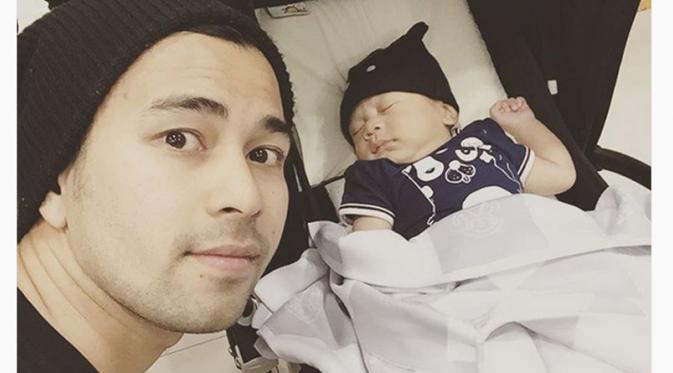 anak Raffi Ahmad jatuh sakit