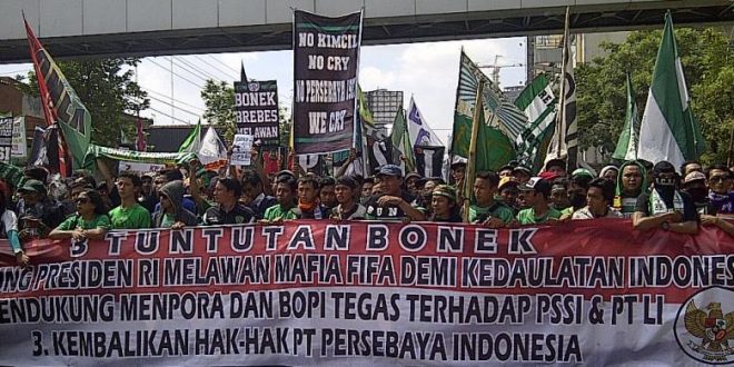 tuntutan Bonek